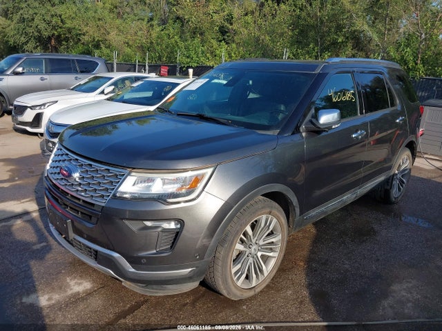 2018 Ford Explorer Platinum მანქანა იყიდება აუქციონზე, vin: 1FM5K8HT4JGA97818, აუქციონის ნომერი: 46061185