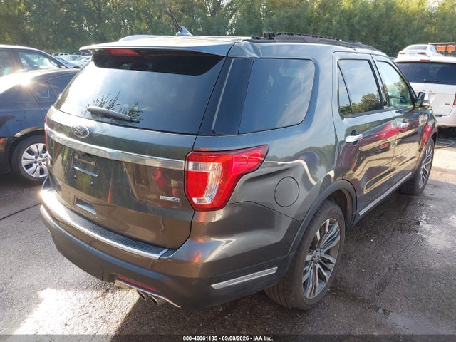 2018 Ford Explorer Platinum მანქანა იყიდება აუქციონზე, vin: 1FM5K8HT4JGA97818, აუქციონის ნომერი: 46061185