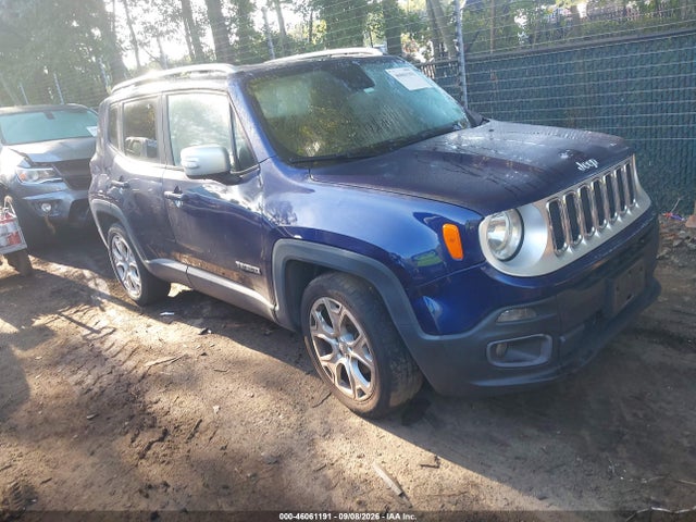 Aukcja sprzedaży 2016 Jeep Renegade Limited, vin: ZACCJADT8GPC53608, numer aukcji: 46061191