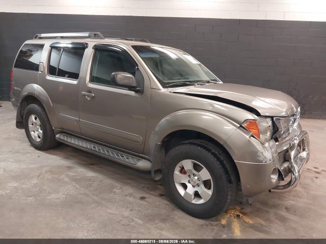2006 Nissan Pathfinder S მანქანა იყიდება აუქციონზე, vin: 5N1AR18W46C662983, აუქციონის ნომერი: 46061211