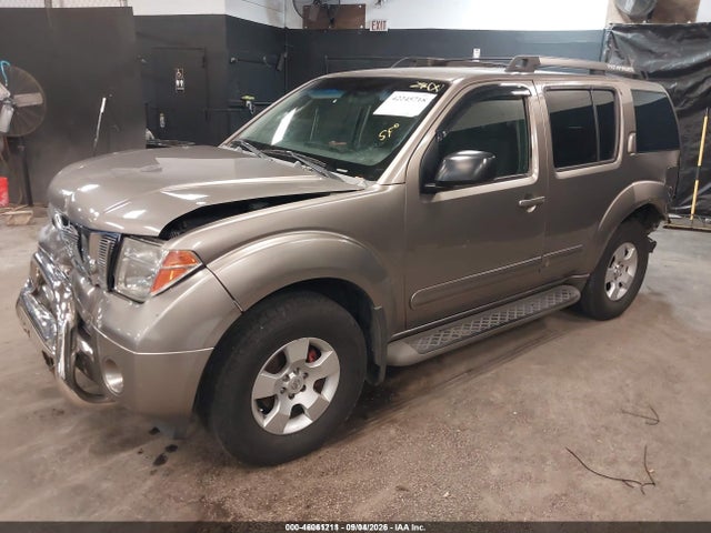 2006 Nissan Pathfinder S მანქანა იყიდება აუქციონზე, vin: 5N1AR18W46C662983, აუქციონის ნომერი: 46061211