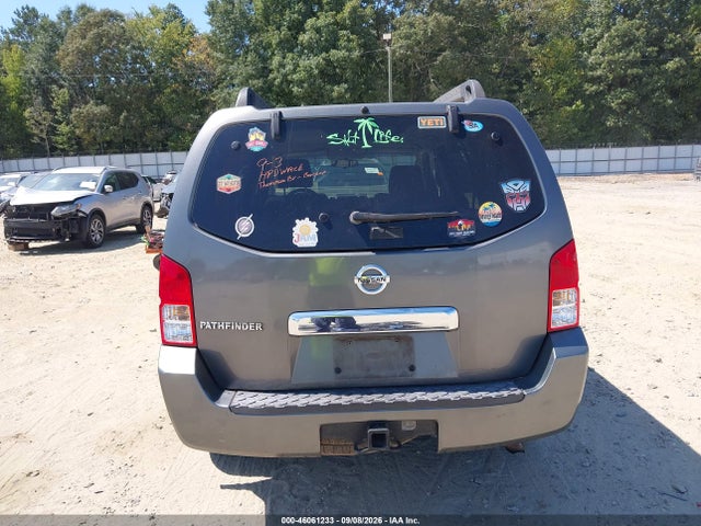 2005 Nissan Pathfinder Xe მანქანა იყიდება აუქციონზე, vin: 5N1AR18U75C724891, აუქციონის ნომერი: 46061233