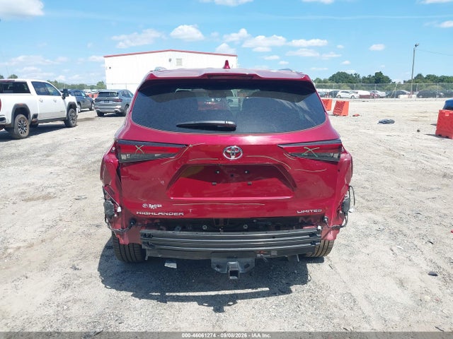 2023 Toyota Highlander Limited მანქანა იყიდება აუქციონზე, vin: 5TDKDRAH0PS016907, აუქციონის ნომერი: 46061274