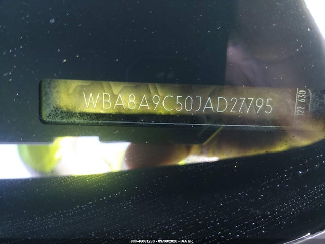 46061280 :رقم المزاد ، WBA8A9C50JAD27795 vin ، 2018 Bmw 320i مزاد بيع