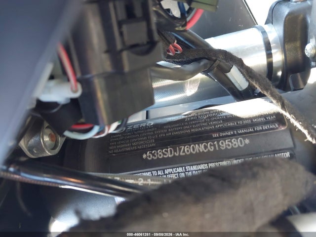 Zero Motorcycles Inc Dsr 2022 538SDJZ60NCG19580 Image 10