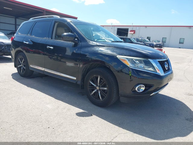 2014 Nissan Pathfinder Sl მანქანა იყიდება აუქციონზე, vin: 5N1AR2MM4EC613923, აუქციონის ნომერი: 46061282