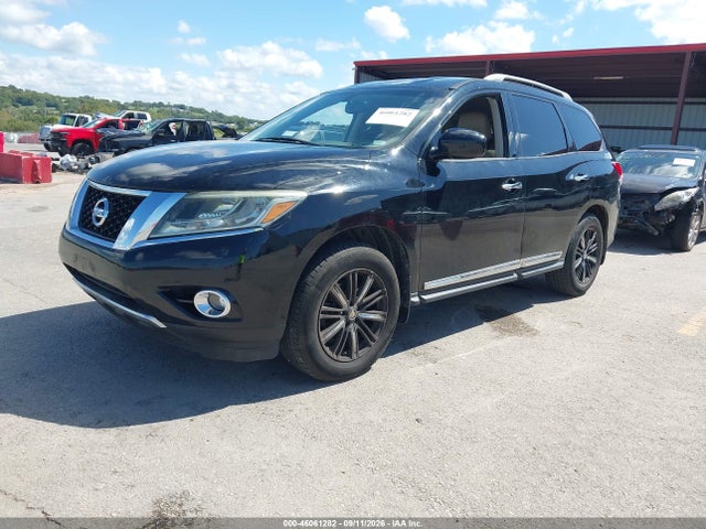 2014 Nissan Pathfinder Sl მანქანა იყიდება აუქციონზე, vin: 5N1AR2MM4EC613923, აუქციონის ნომერი: 46061282