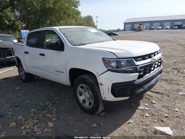 Auction sale of the 2021 Chevrolet Colorado 2wd  Short Box Wt, vin: 1GCGSBEA1M1282929, lot number: 46061337