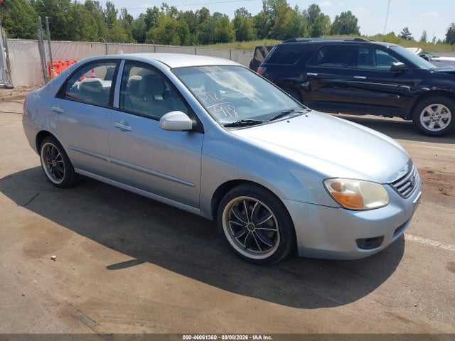 2008 Kia Spectra Ex მანქანა იყიდება აუქციონზე, vin: KNAFE121385564633, აუქციონის ნომერი: 46061360