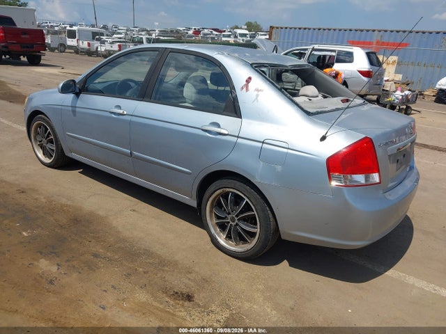 2008 Kia Spectra Ex მანქანა იყიდება აუქციონზე, vin: KNAFE121385564633, აუქციონის ნომერი: 46061360