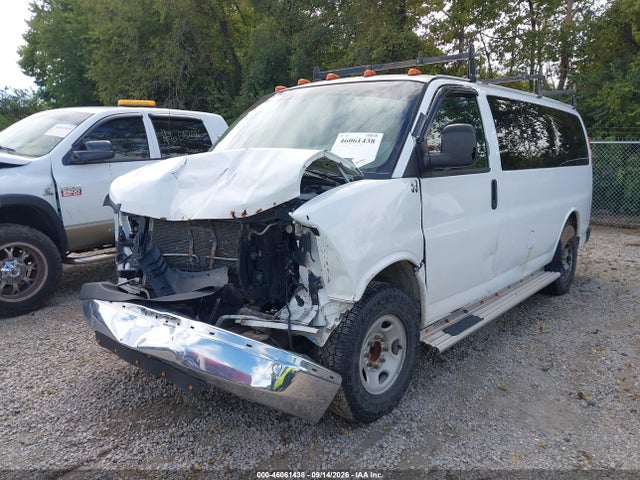 46061438 :رقم المزاد ، 1GAZGYFGXE1196528 vin ، 2014 Chevrolet Express 3500 Lt مزاد بيع