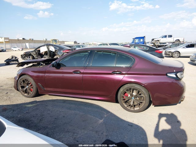 Auction sale of the 2021 Bmw M550i Xdrive, vin: WBA13BK07MCG30901, lot number: 46061449