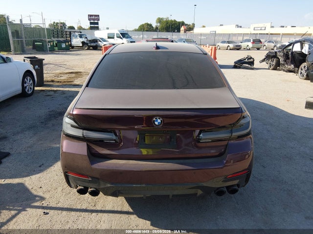 Auction sale of the 2021 Bmw M550i Xdrive, vin: WBA13BK07MCG30901, lot number: 46061449