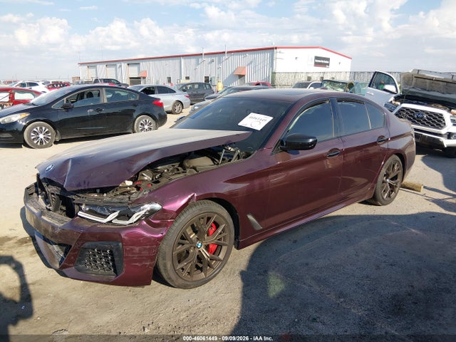 Auction sale of the 2021 Bmw M550i Xdrive, vin: WBA13BK07MCG30901, lot number: 46061449