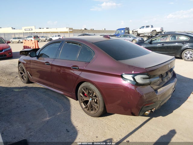 Auction sale of the 2021 Bmw M550i Xdrive, vin: WBA13BK07MCG30901, lot number: 46061449