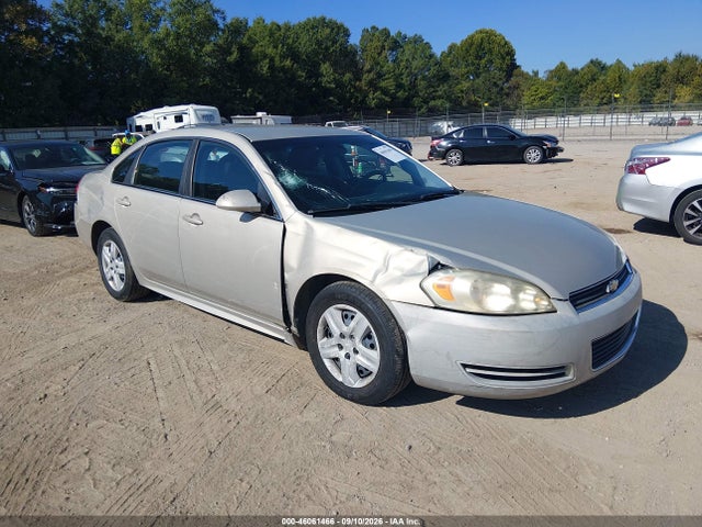 Auction sale of the 2010 Chevrolet Impala Ls, vin: 2G1WA5EK9A1106475, lot number: 46061466