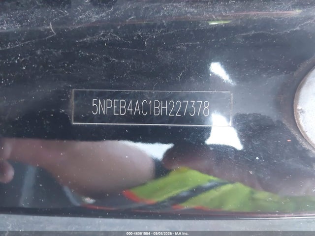 Aukcja sprzedaży 2011 Hyundai Sonata Gls, vin: 5NPEB4AC1BH227378, numer aukcji: 46061554