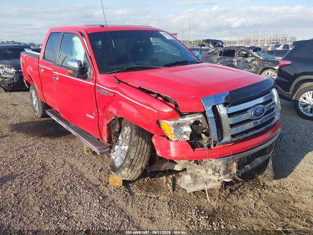 46061587 :رقم المزاد ، 1FTFW1ETXCFB25350 vin ، 2012 Ford F-150 Lariat مزاد بيع