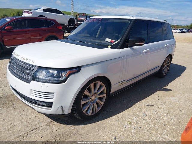 Продажа на аукционе авто 2014 Land Rover Range Rover 5.0l V8 Supercharged, vin: SALGS3TF6EA190293, номер лота: 46061589