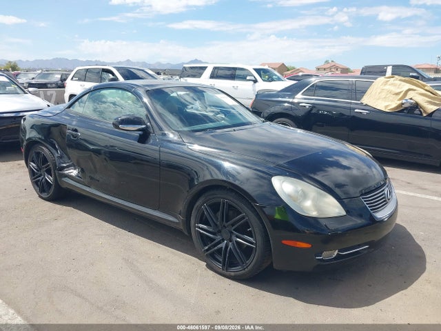 Продажа на аукционе авто 2008 Lexus Sc 430, vin: JTHFN45Y789018681, номер лота: 46061597
