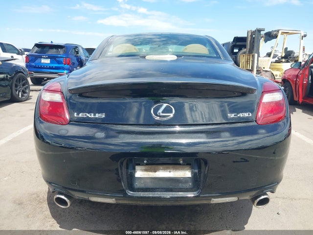 46061597 :رقم المزاد ، JTHFN45Y789018681 vin ، 2008 Lexus Sc 430 مزاد بيع