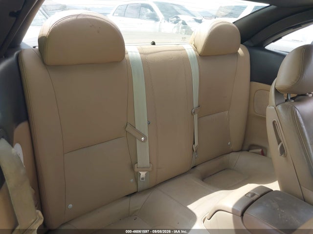 46061597 :رقم المزاد ، JTHFN45Y789018681 vin ، 2008 Lexus Sc 430 مزاد بيع