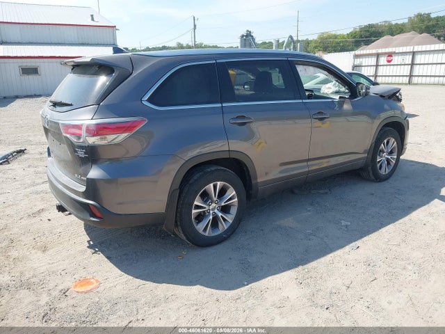 2015 Toyota Highlander Xle V6 მანქანა იყიდება აუქციონზე, vin: 5TDJKRFH2FS169863, აუქციონის ნომერი: 46061620