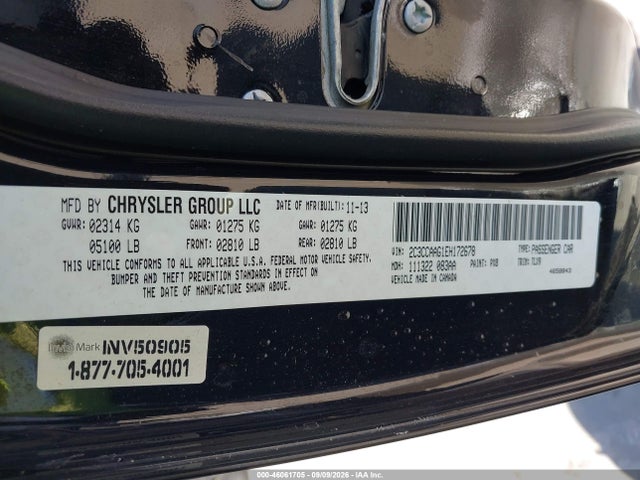 Продажа на аукционе авто 2014 Chrysler 300, vin: 2C3CCAAG1EH172678, номер лота: 46061705