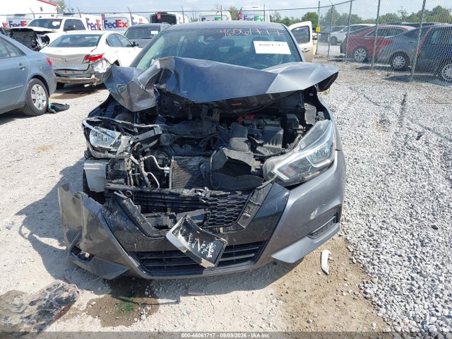 2021 Nissan Versa Sv Xtronic Cvt მანქანა იყიდება აუქციონზე, vin: 3N1CN8EV7ML826096, აუქციონის ნომერი: 46061717