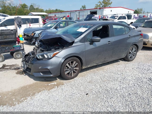 2021 Nissan Versa Sv Xtronic Cvt მანქანა იყიდება აუქციონზე, vin: 3N1CN8EV7ML826096, აუქციონის ნომერი: 46061717