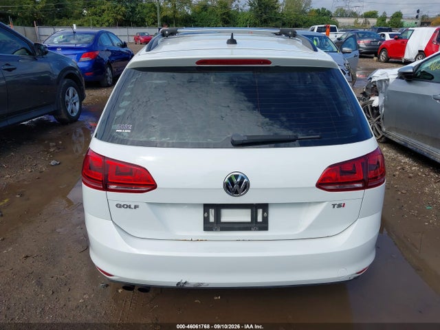 46061768 :رقم المزاد ، 3VWC17AU0GM517551 vin ، 2016 Volkswagen Golf Sportwagen Tsi S 4-door مزاد بيع