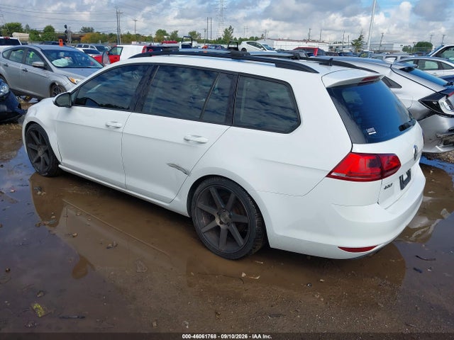 46061768 :رقم المزاد ، 3VWC17AU0GM517551 vin ، 2016 Volkswagen Golf Sportwagen Tsi S 4-door مزاد بيع