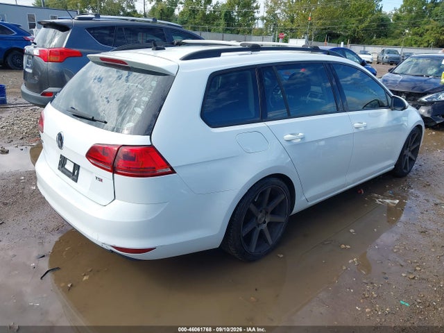 46061768 :رقم المزاد ، 3VWC17AU0GM517551 vin ، 2016 Volkswagen Golf Sportwagen Tsi S 4-door مزاد بيع