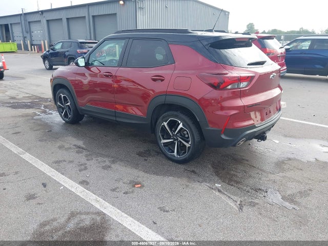 Aukcja sprzedaży 2022 Chevrolet Trailblazer Fwd Rs, vin: KL79MTSLXNB083627, numer aukcji: 46061937