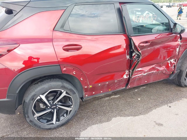 Aukcja sprzedaży 2022 Chevrolet Trailblazer Fwd Rs, vin: KL79MTSLXNB083627, numer aukcji: 46061937
