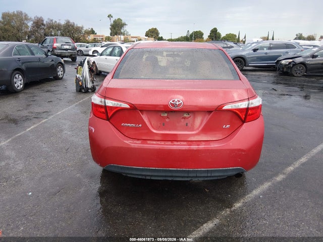 46061973 :رقم المزاد ، 5YFBURHE4FP311818 vin ، 2015 Toyota Corolla Le مزاد بيع
