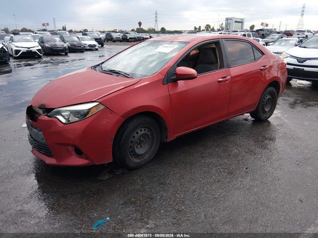 46061973 :رقم المزاد ، 5YFBURHE4FP311818 vin ، 2015 Toyota Corolla Le مزاد بيع