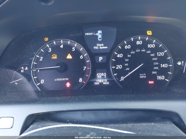 2008 Lexus Ls 460 მანქანა იყიდება აუქციონზე, vin: JTHBL46F185066492, აუქციონის ნომერი: 46062001