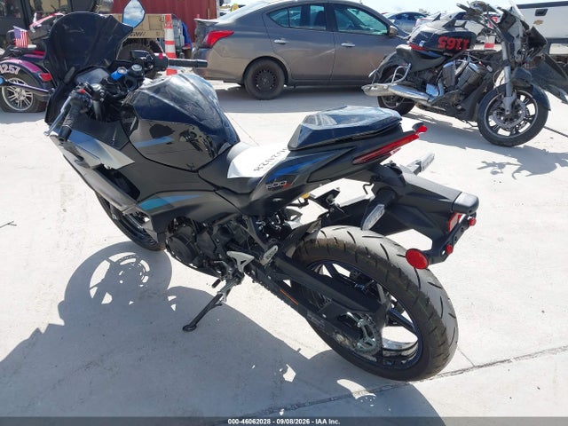 2025 Kawasaki Ex500 A/b მანქანა იყიდება აუქციონზე, vin: ML5EXGJ11SDA62839, აუქციონის ნომერი: 46062028