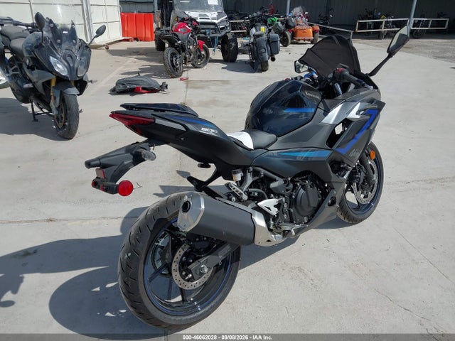 2025 Kawasaki Ex500 A/b მანქანა იყიდება აუქციონზე, vin: ML5EXGJ11SDA62839, აუქციონის ნომერი: 46062028