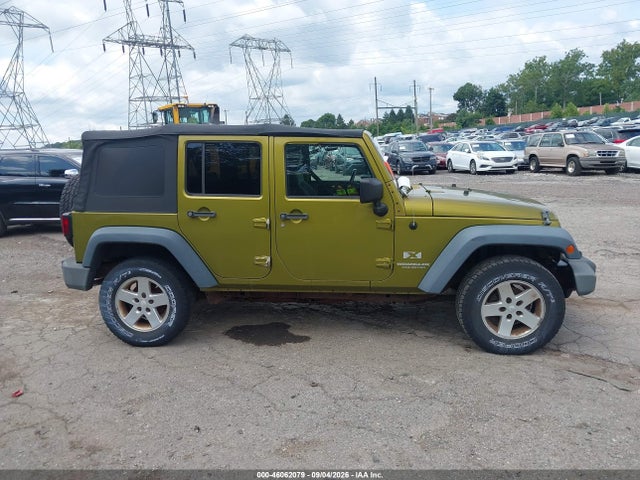 Продаж на аукціоні авто 2008 Jeep Wrangler Unlimited X, vin: 1J4GA39188L559292, номер лоту: 46062079