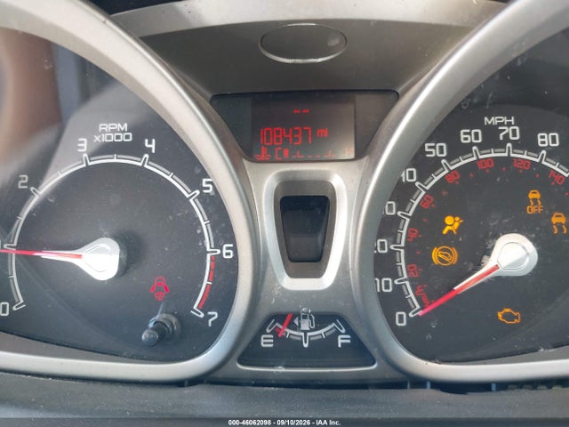 2013 Ford Fiesta Se მანქანა იყიდება აუქციონზე, vin: 3FADP4EJ7DM147009, აუქციონის ნომერი: 46062098