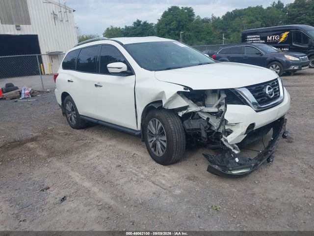 2020 Nissan Pathfinder S 4wd მანქანა იყიდება აუქციონზე, vin: 5N1DR2AM1LC650071, აუქციონის ნომერი: 46062100
