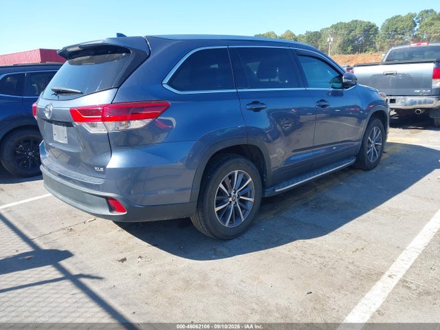 2019 Toyota Highlander Xle მანქანა იყიდება აუქციონზე, vin: 5TDKZRFH2KS345725, აუქციონის ნომერი: 46062106