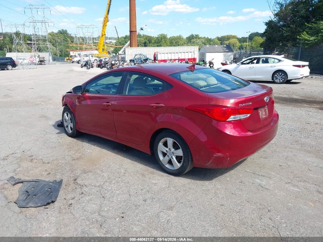 2013 Hyundai Elantra Gls მანქანა იყიდება აუქციონზე, vin: 5NPDH4AE6DH249021, აუქციონის ნომერი: 46062127