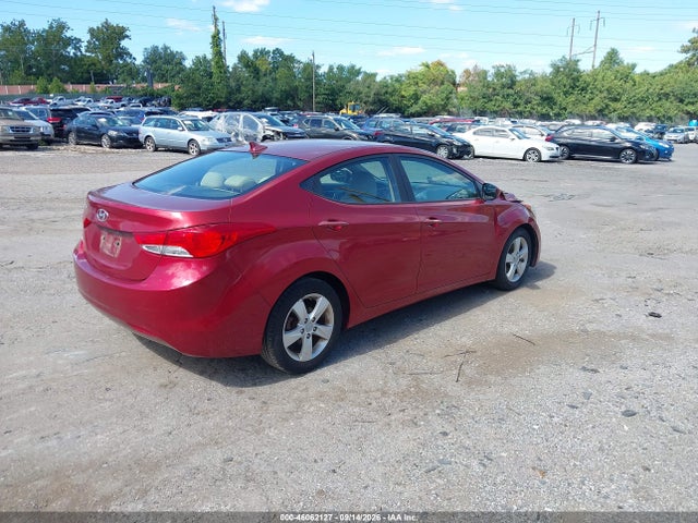 2013 Hyundai Elantra Gls მანქანა იყიდება აუქციონზე, vin: 5NPDH4AE6DH249021, აუქციონის ნომერი: 46062127