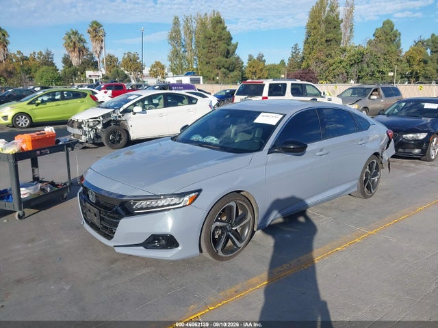 46062139 :رقم المزاد ، 1HGCV1F3XNA068699 vin ، 2022 Honda Accord Sport مزاد بيع