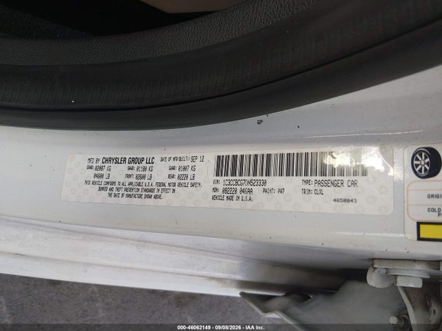Aukcja sprzedaży 2013 Chrysler 200 Limited, vin: 1C3CCBCG7DN523330, numer aukcji: 46062149