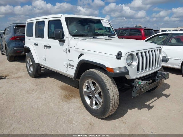 2018 Jeep Wrangler Unlimited Sahara 4x4 მანქანა იყიდება აუქციონზე, vin: 1C4HJXEG6JW324065, აუქციონის ნომერი: 46062169