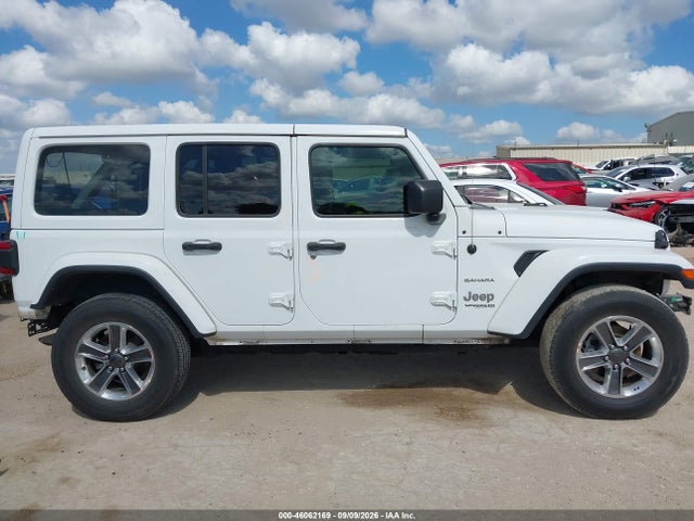 2018 Jeep Wrangler Unlimited Sahara 4x4 მანქანა იყიდება აუქციონზე, vin: 1C4HJXEG6JW324065, აუქციონის ნომერი: 46062169